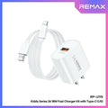 REMAX - RP-U119 Type-C Kiddy Series Fast Charger Set (18W)