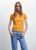 MANGO WOMEN T-SHIRT MANGOLOG-15