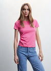 MANGO WOMEN T-SHIRT MANGOLOG-85