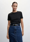 MANGO WOMEN T-SHIRT CHALACA-99