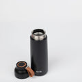 Simple Style Vacuum Bottle 350ml - Black