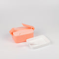 Rectangle Bento Box with Handle - Pink