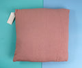 1NOM Jacquard Cotton Throw Pillow - Pink