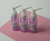 1NOM 50ml Frosted Purple Pump Dispensing Bottle