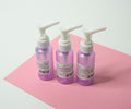1NOM 50ml Frosted Purple Pump Dispensing Bottle