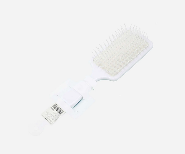 1NOM Crane Rectangular Hair Brush - Green
