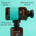 APIVITA Oily Roots and Dry Ends Shampoo 250ml