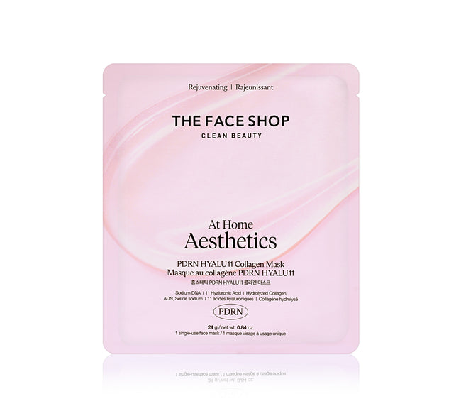 AT HOME AESTHETICS PDRN HYALU11 COLLAGEN MASK