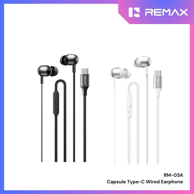 REMAX - RM-03A Capsule Wired Earphone