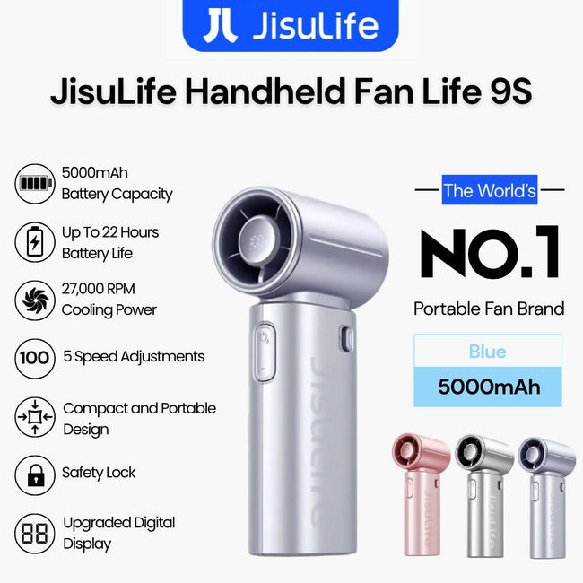 JisuLife - Handheld Fan Life 9S ( 5000mAh )