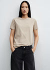 MANGO WOMEN T-SHIRT CHALACA
