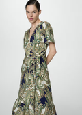 MANGO WOMEN PAISLEY DRESS