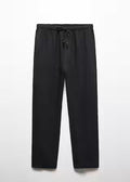 MANGO WOMEN TROUSERS LINEN