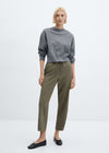 MANGO WOMEN TROUSERS FLUIDO