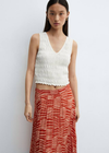 MANGO WOMEN SKIRT PLIS