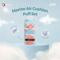 1NOM Marine Air Cushion Puff Set - 4 Pieces