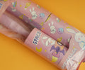 1NOM Astronaut Rabbit Peel-off Lint Roller - Purple (10cmx50Sx3)