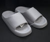 1NOM Mens Thick-soled Shower Slippers -Grey