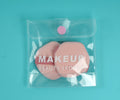 1NOM Strawberry Powder Puff Makeup Sponge - 2 Pcs