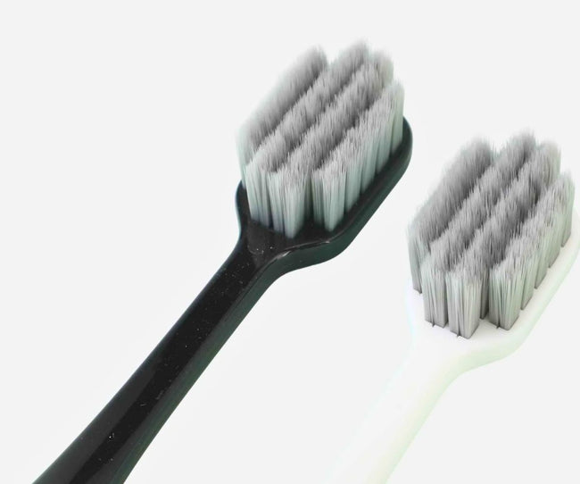 1NOM Soft Velvet Bristles Toothbrush 2-Piece Set