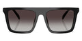 BOLD By BLAZON - Black (30058G) Sunglasses with Dark Gray Gradient lenses (Edgewater MK2249U 30058G 55) by MICHAEL KORS