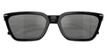 BOLD By BLAZON - Black (300588) Sunglasses with Silver Flash Gradient Mirrored lenses (Everglades MK2250U 300588 58) by MICHAEL KORS