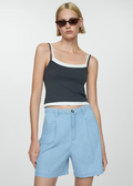 MANGO WOMEN SHORTS TEN-TC