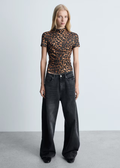 MANGO WOMEN T-SHIRT LEO-30