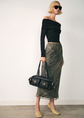 MANGO WOMEN SKIRT SCOT-43