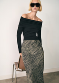 MANGO WOMEN SKIRT SCOT-43