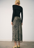 MANGO WOMEN SKIRT SCOT-43