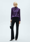 MANGO WOMEN BLOUSE DRAPY-65
