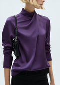 MANGO WOMEN BLOUSE DRAPY-65