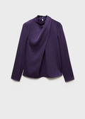 MANGO WOMEN BLOUSE DRAPY-65
