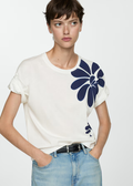 MANGO WOMEN T-SHIRT FLORA-56