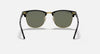 BOLD By BLAZON -  Black On Arista (W0365) Sunglasses with G-15 Green lenses (RB3016 W0365 51) by Ray-Ban