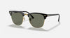 BOLD By BLAZON -  Black On Arista (W0365) Sunglasses with G-15 Green lenses (RB3016 W0365 51) by Ray-Ban