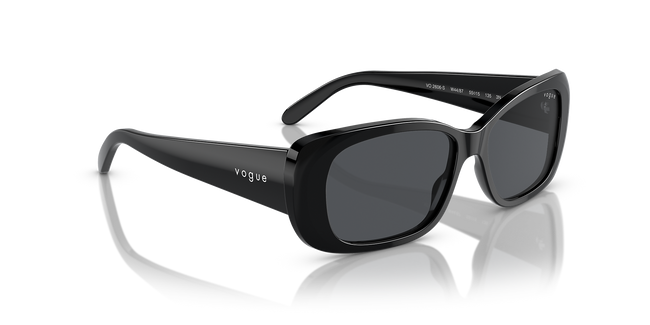 BOLD By BLAZON - Black (W44/87) Sunglasses with Gray lenses (VO2606S W44/87 55) by Vogue Eyewear