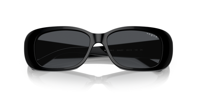 BOLD By BLAZON - Black (W44/87) Sunglasses with Gray lenses (VO2606S W44/87 55) by Vogue Eyewear