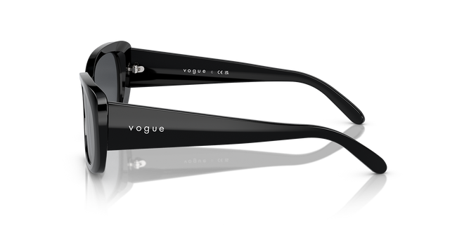 BOLD By BLAZON - Black (W44/87) Sunglasses with Gray lenses (VO2606S W44/87 55) by Vogue Eyewear