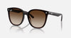 BOLD By BLAZON - Transparent Brown (714/13) Sunglasses with Brown lenses (RB4423D 714/13 66) by Ray-Ban