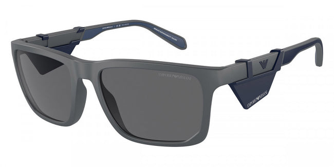 Emporio Armani™ EA4219F 610387 58 - Matte Dark Gray/Blue