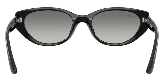 BOLD By BLAZON - Black (667787) Sunglasses with Dark Gray lenses (RB4457D 667787 55) by Ray-Ban