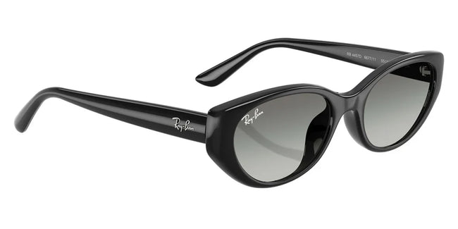 BOLD By BLAZON - Black (667787) Sunglasses with Dark Gray lenses (RB4457D 667787 55) by Ray-Ban