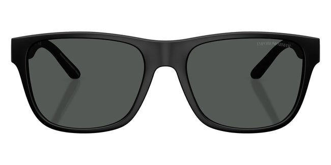 BOLD By BLAZON - Matte Black (5001T3) Sunglasses (EA4243 5001T3 56) by EMPORIO ARMANI