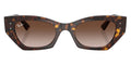 BOLD By BLAZON - Havana (135913) Sunglasses with Gradient Brown lenses (Zena RB4430 135913 52) by Ray-Ban