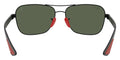 BOLD By BLAZON - Matte Black (F00271) Sunglasses (RB8336M Scuderia Ferrari F00271 58) by Ray-Ban