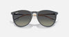 BOLD By BLAZON - Rubber Blue (681311) Sunglasses with Gradient Gray lenses (Erika RB4171 681311 54) by Ray-Ban