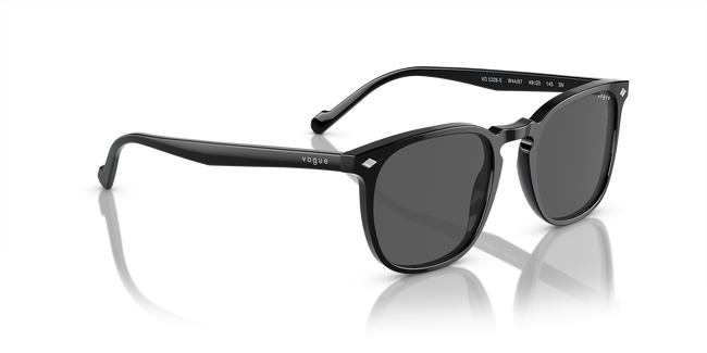 BOLD By BLAZON - Black Frame Sunglasses with Grey lenses (VO5328S W44 87) by Vogue Eyewear