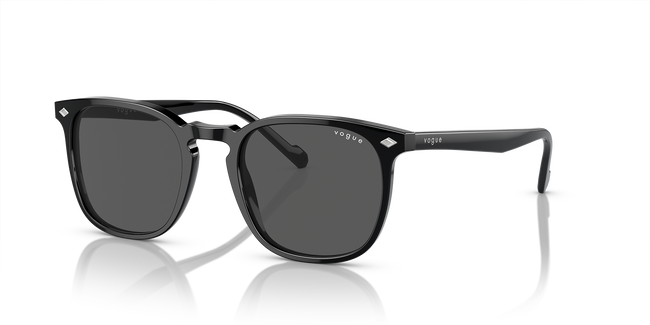 BOLD By BLAZON - Black Frame Sunglasses with Grey lenses (VO5328S W44 87) by Vogue Eyewear